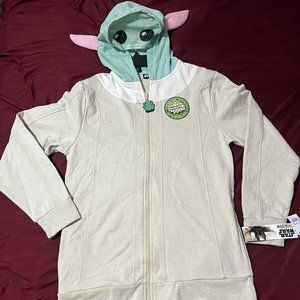 Disney Star Wars Baby Yoda Hoodie Sweater Youth Teen XXL Mandalorian NWT